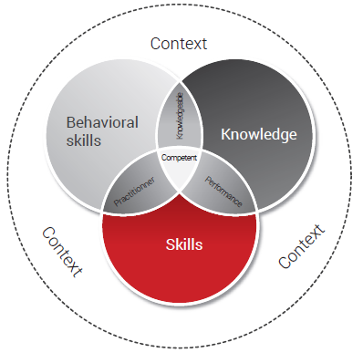 Behavioral skills, Knowledge, Skills used in ISO 9001 clauses