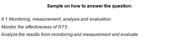 ISO 22301 Requirements