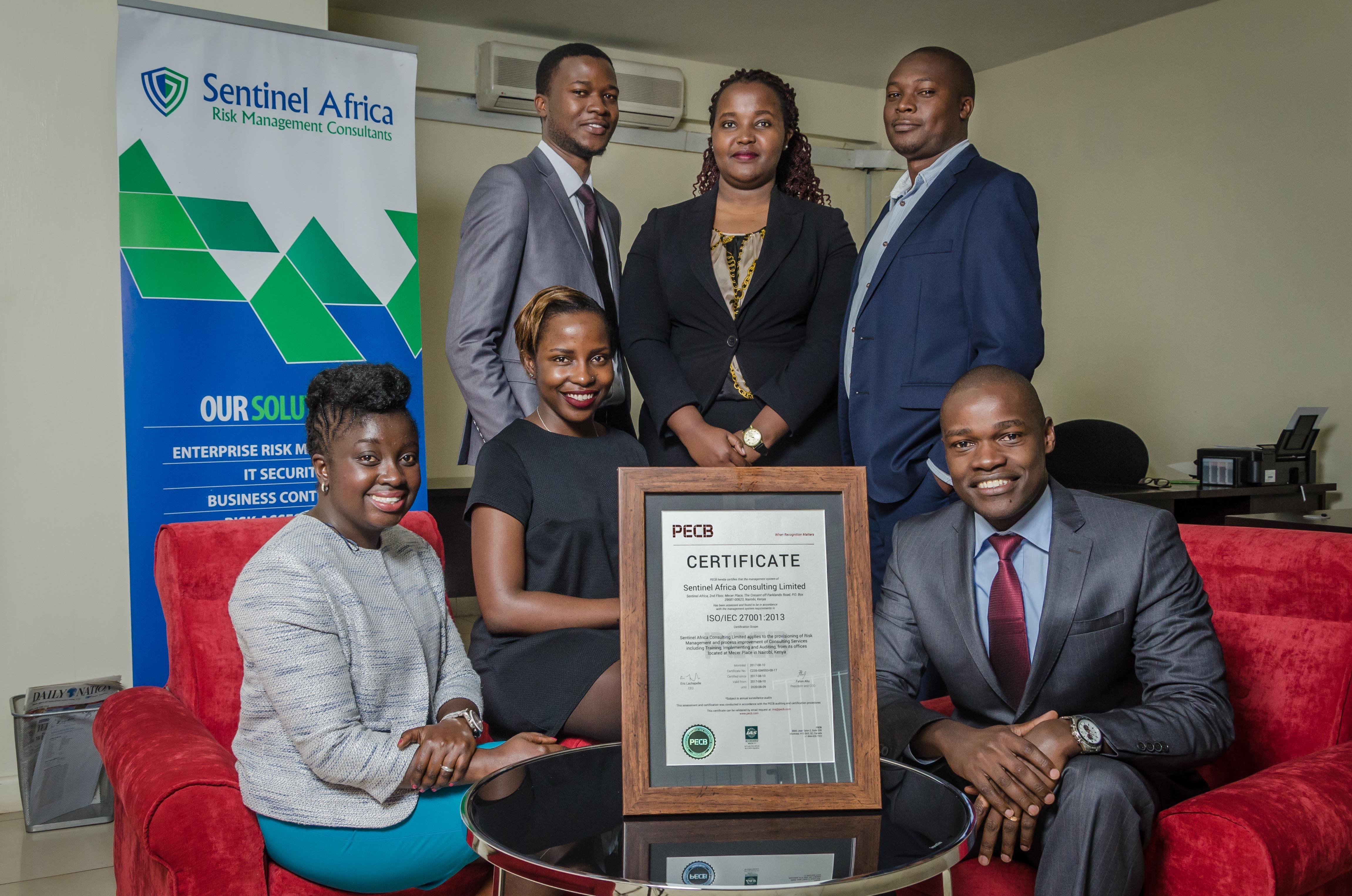 Sentinel Africa obtained the ISO 27001 Information Security certification